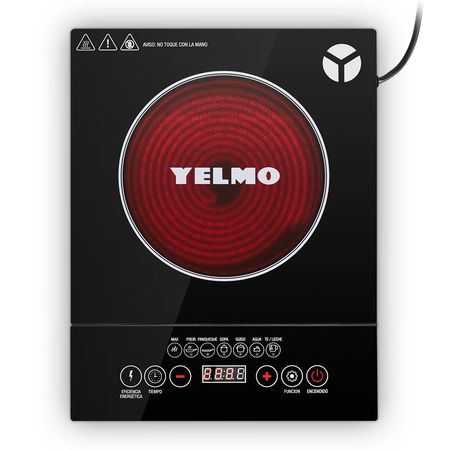 Anafe Eléctrico Tactil Yelmo An-9901 Negro 220V 1 Hornalla 