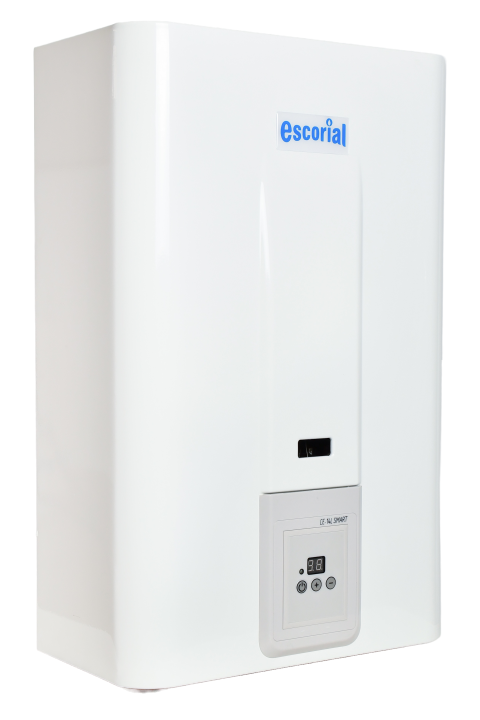Calefon ESCORIAL CE-14L SMART DIGITAL GAS NATURAL sin llama piloto A - Vista 2