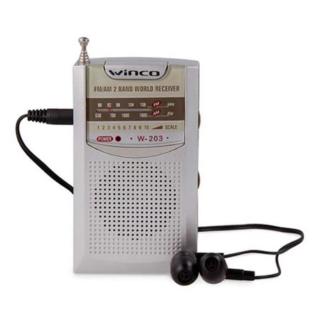 Radio Portatil De Mano Winco W203
