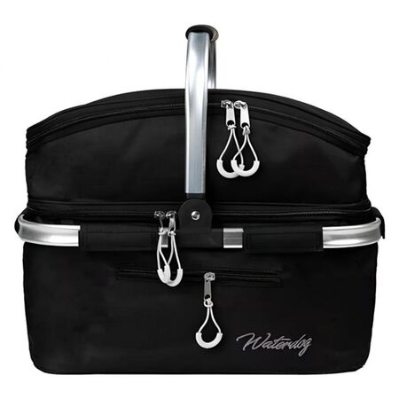 Canasta Picnic Grande Termica Plegable Waterdog CoolerPersonal2 Bk Negro