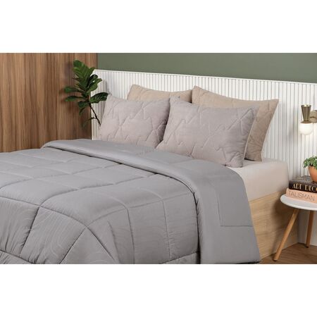 Acolchado King Size Altenburg Sueño Intenso 5590.0 Layout Gris