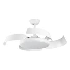 VENTILADOR  DE TECHO RETRACTIL PROTALIA AURA VITA BLANCO  LED 24W 6 VEL. - 4609291