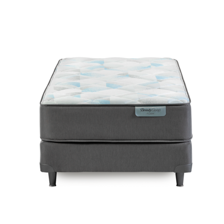 Colchón y Sommier Beautysleep Foam 1 Plaza 200x100