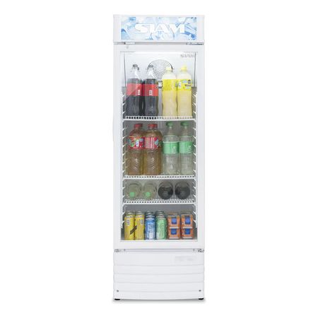 Heladera Exhibidora Vertical Siam Hsi-ev229b2 De 229l Blanco
