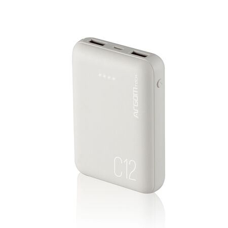 Cargador De Batería Externo Argomtech C12 Ultra Compacto