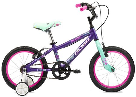 Bicicleta De Niñas Olmo Reaktor Rod 16 Nena Aluminio Violeta