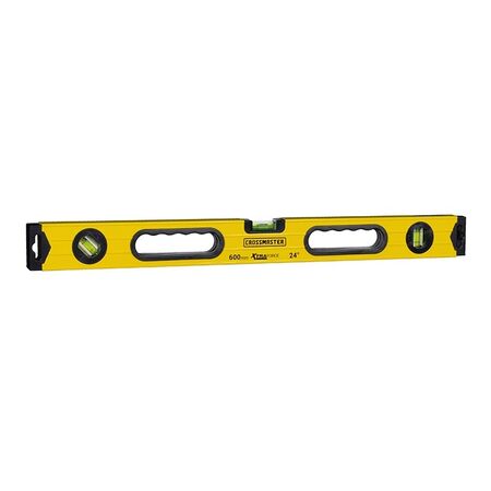 Nivel de Aluminio Crossmaster 3 Gotas 600mm