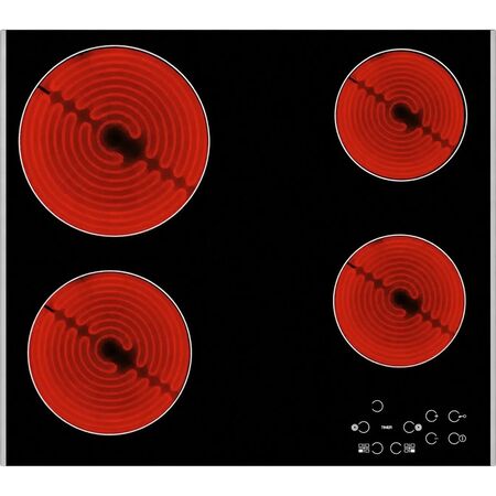 Anafe Electrico Whirlpool Akt8090l Vitroceramico Negro
