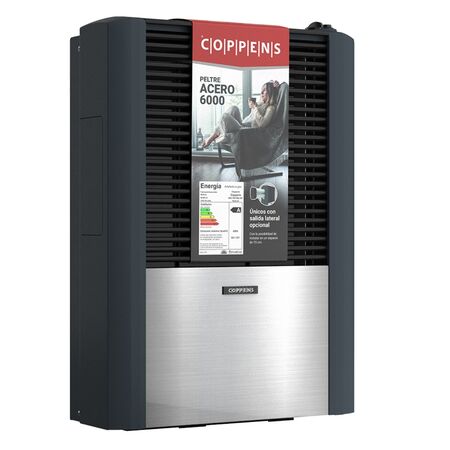 Calefactor Coppens Acero 6000tb Izquierdo Multigas C60BIPAM