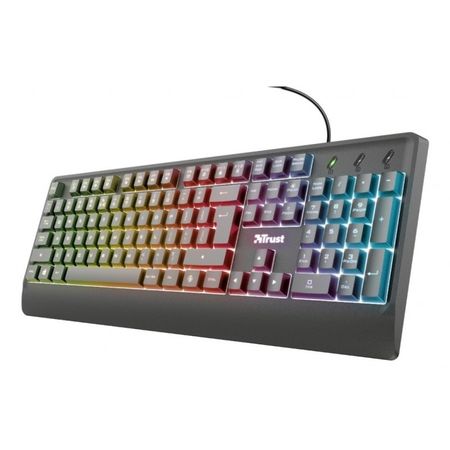 Teclado Gamer Trust Ziva con Retroiluminación LED