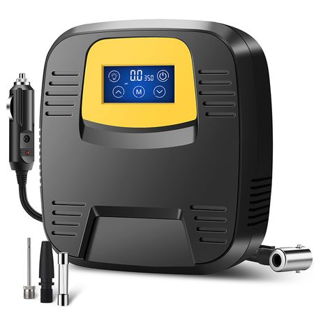 Inflador Compresor Auto 12v Bici Neumáticos Digital Inflabl