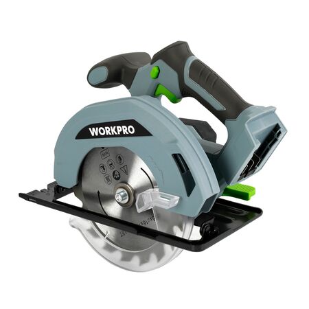 Sierra Circular 20v inalambrica con batería 4.0ah y Cargador WORKPRO
