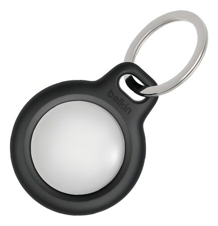 Secure Holder Belkin Con Llavero Para AirTag Negro
