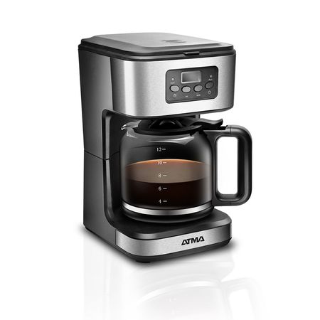 Cafetera Digital Atma 94CA8182P Con Timer Y Reloj
