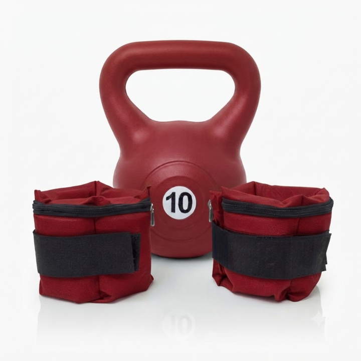 Combo Pesa Rusa 10 kg + Par de Tobilleras 2 kg - Vista 2