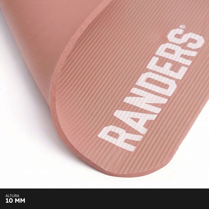 Mat de Entrenamiento 10mm con Bolso Randers ARG-031RC Rosa Coral Calm Collection - Vista 3
