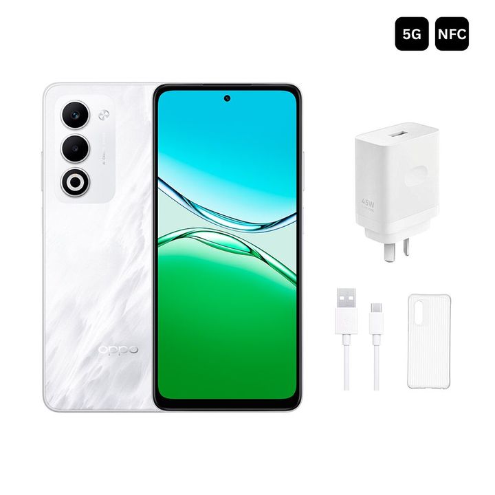 Celular Oppo A5 5G 8GB 256GB Blanco - Vista 1