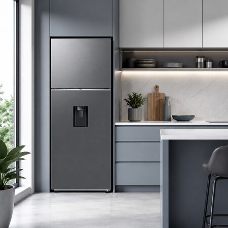 Heladera Samsung 384L No Frost Bespoke C/Dispenser RT38CG6720S9/B3