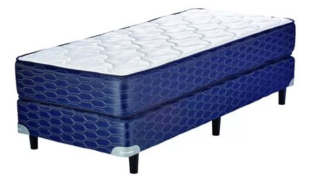 COLCHÓN Y SOMMIER SUAVESTAR ROCKSTAR 80x190 ESPUMA 1 PLAZA