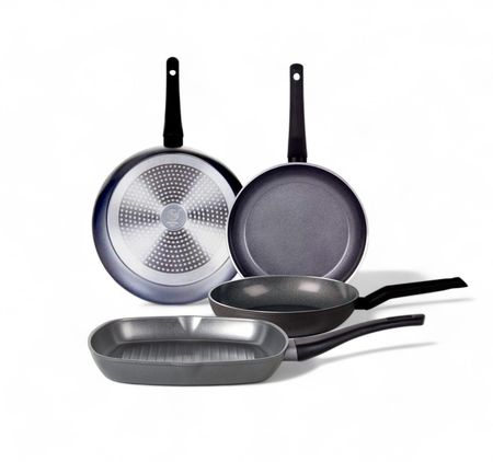 Set de Sartenes Antiadherentes Tvs Origine 4 Pzs Inducción