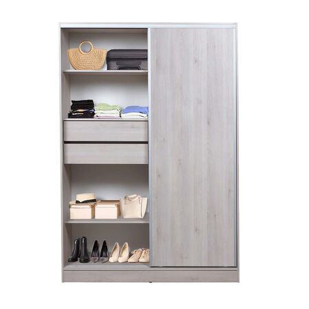 PLACARD MURANO 140 CM PINO BLANCO SIN ESPEJO