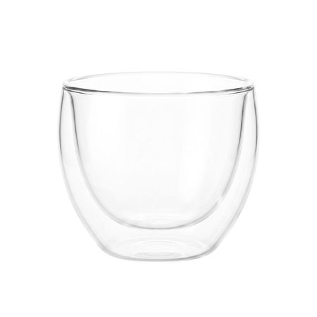 Taza De Vidrio Doble 150 Ml Cafe Cortado - Zoko