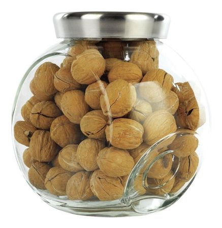 Frasco Redondo Vidrio Dos Posiciones Golosinas 4300 Cc Aston