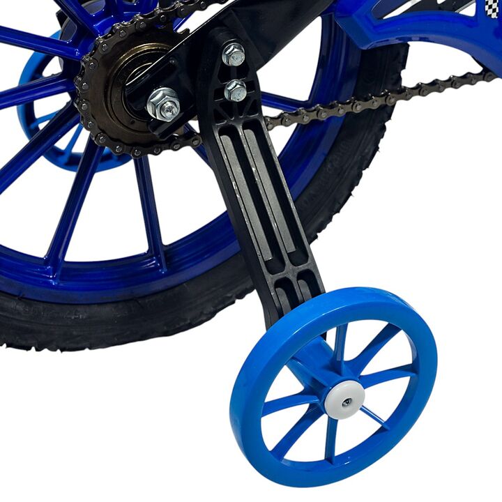 Bicicleta de paseo R16 con cantimplora GTS azul - Vista 12