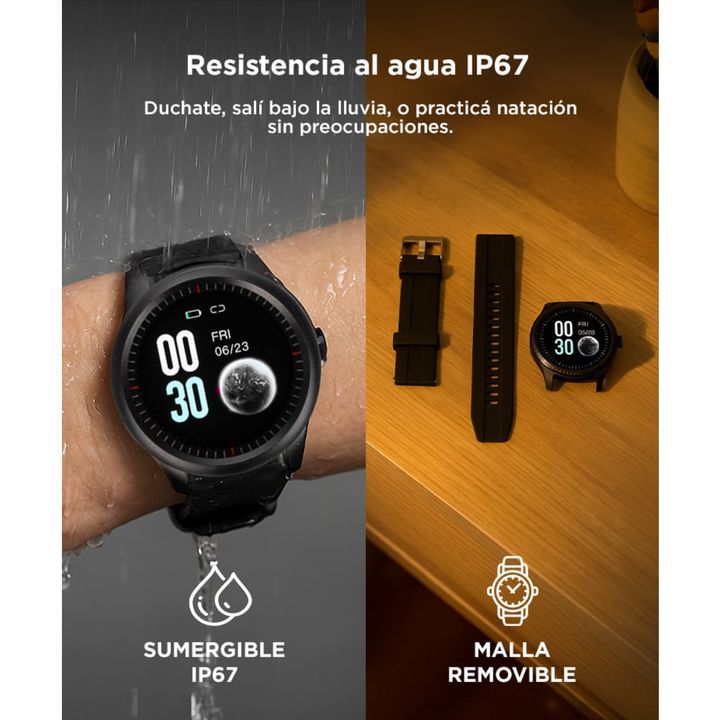 Smartwatch Gadnic SWTCH-207 Reloj Inteligente Pantalla Digital - Vista 5