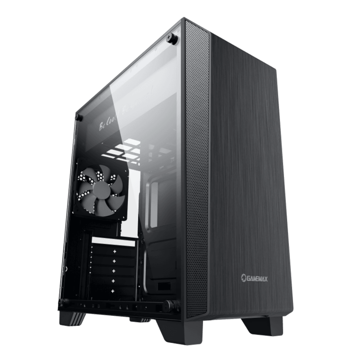 Gabinete Gamemax Nova N5 Mid Tower ATX 1xFan RGB - Vista 2