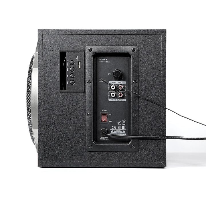 Parlante FYD Fenda A521X 2.1 Bluetooth USB FM Negro - Vista 5