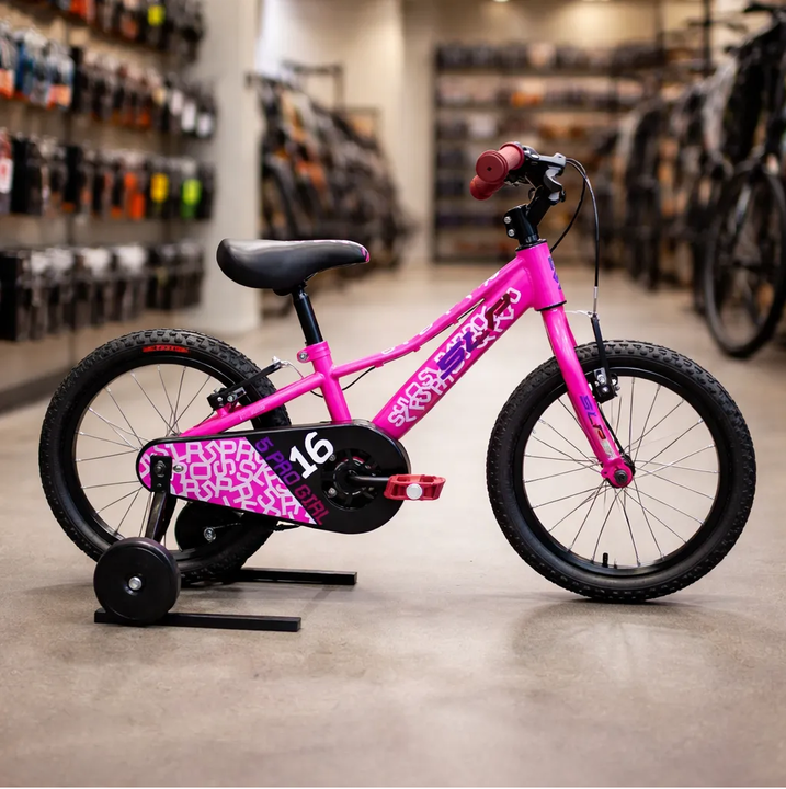 Bicicleta Infantil Rodado 16'' Slp 5 Pro Girl 2026 C/ Ruedas Fucsia - Vista 2
