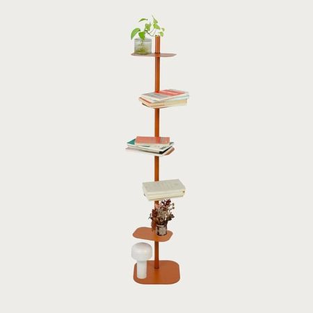 Estanteria Totem metal DS Home 145x30x27 cm Terracota