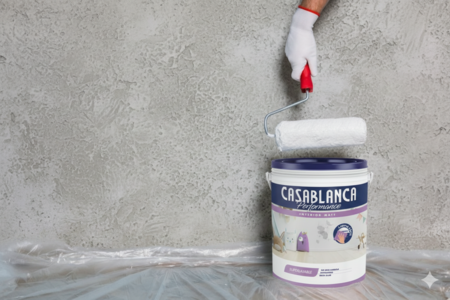 Pintura Casablanca Performance Interior Superlavable 10Lts