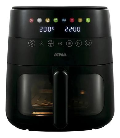 FREIDORA ATMA DE AIRE DIGITAL 6 LITROS 1750W BLANCA