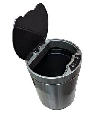 Cesto de Basura Ezego Acero Inox 8L RM52 con Sensor de Movimiento