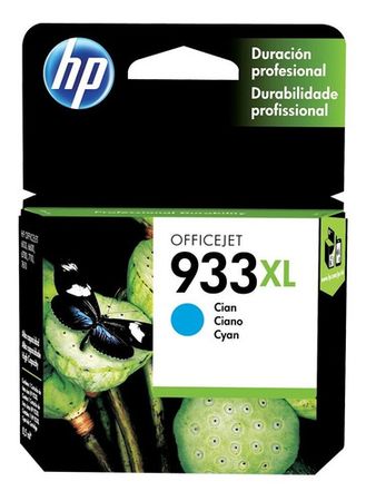 Cartucho De Tinta Hp 933xl Cn054al Cyan Original 6100 6700
