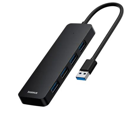 Hub USB Baseus Cablea 15cm 4 Puertos USB A 30