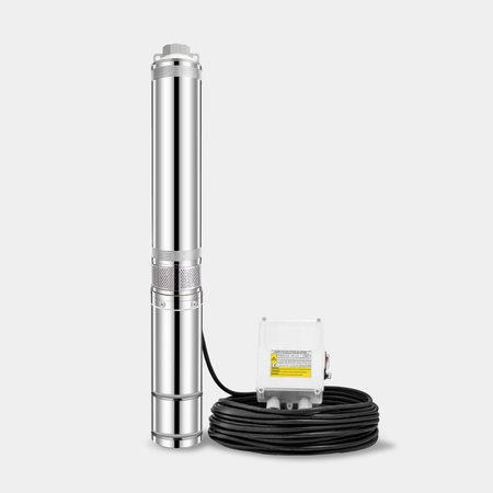 Bomba Sumergible Branx Pozo 1.5 Hp 4pulgadas 6500l/h BSM4-14 con tablero