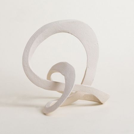 Figura Decorativa - Gaanth off white 33x25 cm