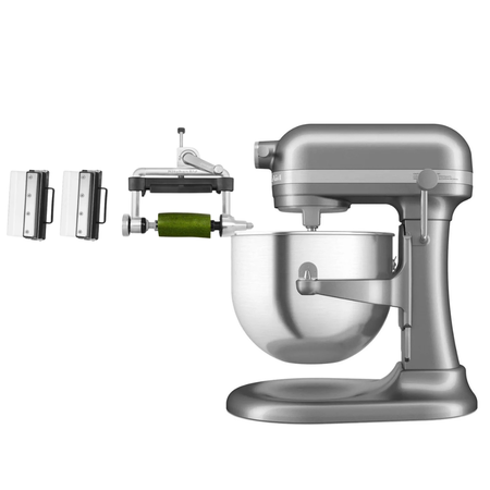 Batidora Planetaria Kitchenaid Coyote Ksm70 Cortador Laminas Gris 50