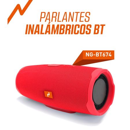PARLANTES NOGANET NG-BT673 BLUETOOTH PORTABLE RESISTENTE AGUA