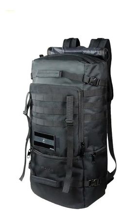 Mochila Kossok Foxtrot Moto Tactica 3 En 1 Gran Capacidad Color 114