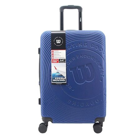 Valija 24" Rigida 4 Ruedas Giratorias Wilson 65.1741A/3 Azul