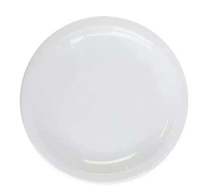 Plato Playo 21 Cm Gastronomico Porcelana Tsuji 450 X 12 Uni