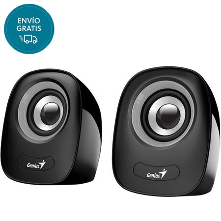Parlantes Genius SP-Q160 USB Gris