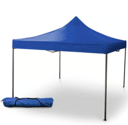 Gazebo 3x3 De Hierro Sin Paredes Fi-Gzbply-Az Azul Kassel