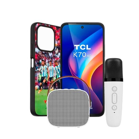 Combo TCL K70 12GB+128GB Midnight Black + Kit Karaoke Dekkin BT-030