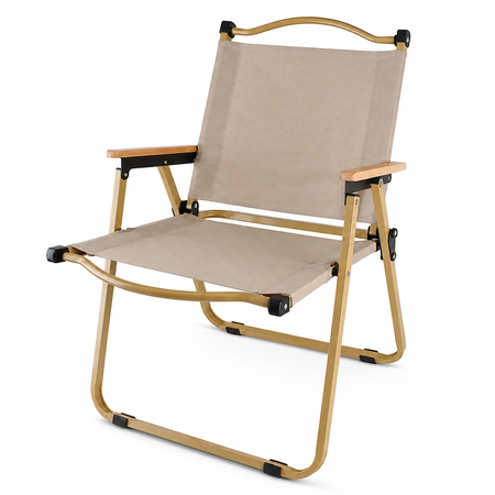 Silla Outdoor Deco Beige para jardín, playa y camping