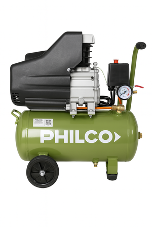 COMPRESOR AIR 25LT PHILCO VERDE PC25ASE1P
